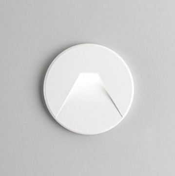 Immagine di Segnapasso Tondo Incasso A Muro Led 3w Con Funzione CCT Per Interni GFA1422 GFA1423 Gea
