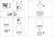 Immagine di Faretto Da Soffitto Nero Luce Orientabile Rotondo GU10 GFA1221 Gea Led