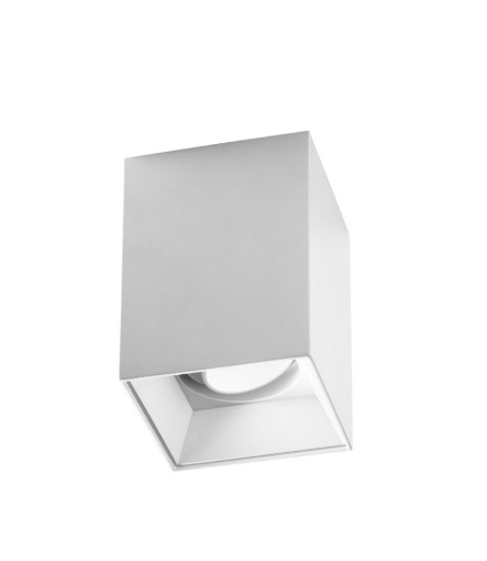 Immagine di Faretto Squadrato Orientabile Da Soffitto Led GU10 Bianco GFA1230 Gea