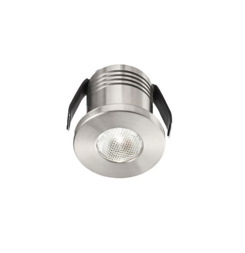 Immagine di Faretto Rotondo Nichel Incasso Controsoffitto Led 3000k/4000k Ottica 30 GFA900 Gea