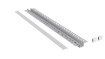 Immagine di Profilo Da Incasso 2Mt Grigio Per Strip Led max 10mm GSTP140 Gea Led