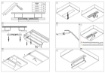 Immagine di Kit Profilo E Diffusore 2mt Per Strip Led 5mm Con Pannello Cartongesso Da Incasso Carrara Gea