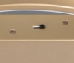 Immagine di Plafoniera Curva Oro Led 34w CCT Dimmerabile Con Interruttore Darvin Trio