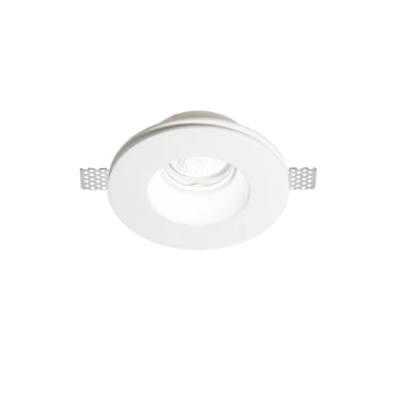 Immagine di Faretto Gesso Incasso A Scomparsa Tondo 128mm Samba Round Ideal Lux