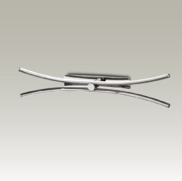 Immagine di Lampada Da Specchio Cromo Doppia Illuminazione Jeri Led 24w Mantra