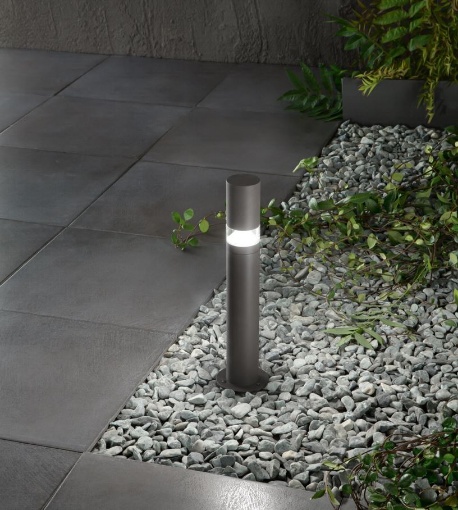 Immagine di Lampioncino Cilindro Basso Esterno 40cm Led GU10 Vail IP54 Isyluce