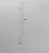 Immagine di Lampione Moderno Da Giardino Cilindro 80 cm Led GU10 Vail IP54 Isyluce