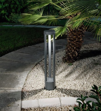 Immagine di Lampioncino Per Esterno IP54 Led 15w 3000k Luce Calda 80cm Varyo Isyluce