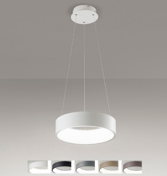 Immagine di Sospensione Moderna Led CCT Anello Band Diodi D.45 cm Affralux 2070