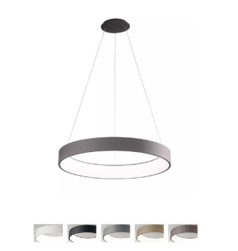 Immagine di Lampadario Band Diodi Cerchio 80cm Per Tavolo Da Pranzo Led CCT 3000k-4000k Affralux 2071