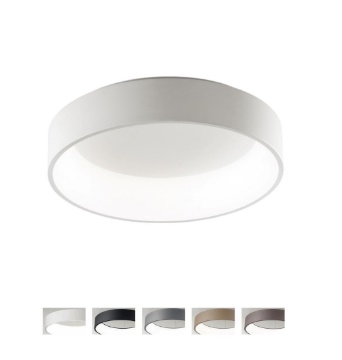 Immagine di Plafoniera Tonda Moderna Band Diodi 65cm Led 35w CCT Affralux 2072