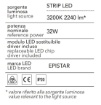 Immagine di Lampada A Sospensione Anello 80cm Moderno Led 32w Aluring Affralux