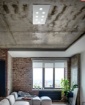 Immagine di Plafoniera Moderna Design Sottile Bianco 8 Luci Led Gx53 Flet Affralux
