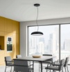 Immagine di Lampada A Sospensione Rotonda 45cm Zenal Led CCT 27w Affralux