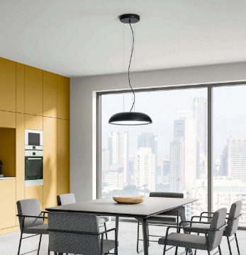 Immagine di Lampada A Sospensione Rotonda 45cm Zenal Led CCT 27w Affralux