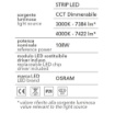 Immagine di Lampadario Pendente Zenal Moderno Led 108w 3000k-4000k Dimmer Affralux