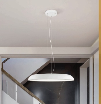 Immagine di Lampadario Pendente Zenal Moderno Led 108w 3000k-4000k Dimmer Affralux