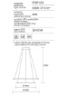 Immagine di Lampadario Soggiorno Doppio Anello Led 53w 3000k Acryled Affralux