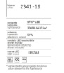 Immagine di Sospensione Rettangolare Bianca Led 51w 3000k Per Ufficio Quattro Affralux