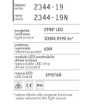 Immagine di Plafoniera Design Cornice Luce Indiretta Led 63w 3000k Quattro 49cm Affralux