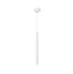 Immagine di Sospensione Quadrata Bianca Da Comodino Tubi Diodi 70cm Led 3w 3000k Affralux