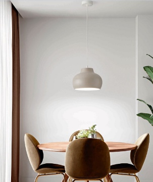 Immagine di Lampadario In Ceramica Per Cucina Cupola 33cm Cepa Affralux