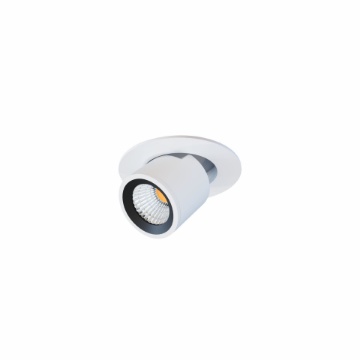 Immagine di Faretto Incasso Tondo Orientabile Nano Oxo Nero Led 4w Switch CCT Beneito