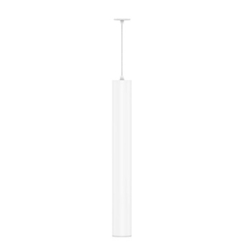 Immagine di Sospensione A Incasso Cilindro Atmos Bianco 45 cm Led 10w Switch Beneito