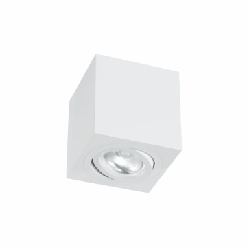 Immagine di Faretto Cubo Zio Superficie Bianco Orientabile 1xGU10 Beneito