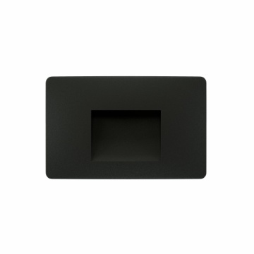Immagine di Segnapasso Nero Esterni Mis Square Led 3w Switch CCT 2700k-4000k IP65 Beneito