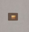 Immagine di Segnapasso Da Esterni Corten Mis Square Led CCT 3w 2700k-4000k IP65 Beneito