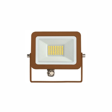 Immagine di Proiettore Led Orientabile Da Esterno Sky Corten 20w 4000K IP65 Beneito
