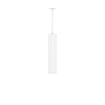 Immagine di Sospensione Cilindro Atmos Bianco 25 cm Led 7w Switch Beneito Faure