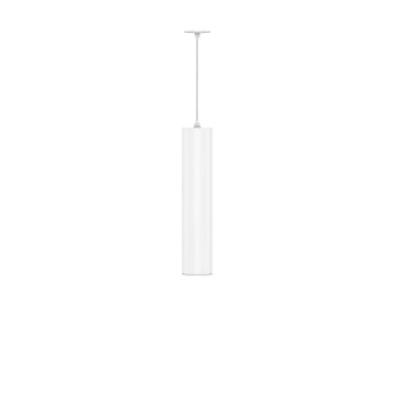 Immagine di Sospensione Cilindro Atmos Bianco 25 cm Led 7w Switch Beneito Faure