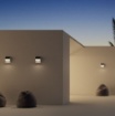 Immagine di Applique Solare Da Esterno Egna Bianco Led 3w 4000K IP54 Beneito Faure