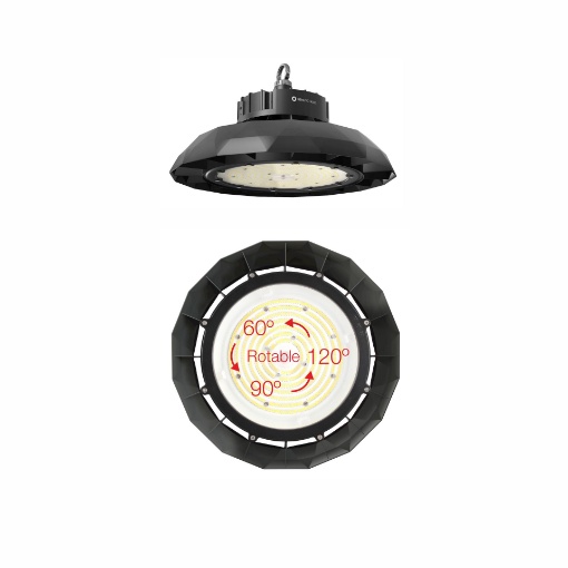 Immagine di Campana Industriale Baldacchino Ufo Lens Led 200w 5000K IP65 Beneito Faure