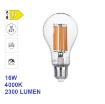 Immagine di Lampadina Led E27 Vetro Trasparente 16W 4000k Luce Naturale 2300 Lumen