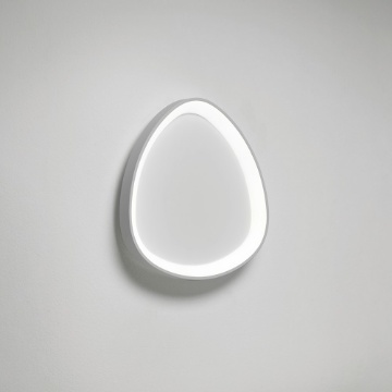 Immagine di Plafoniera Lifering 42cm Grigio Titanio Led 38w CCT Dimmerabile 3000k-4000k Vivida