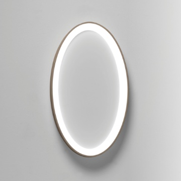 Immagine di Lampada Da Soffitto Ovale 60cm Lifering Sabbia Led 40w 3000k-4000k Dimmerabile Vivida