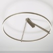 Immagine di Plafoniera Vivida Meridiana 80cm Grande Anello Led Dimmerabile 51w 3000k 4000k