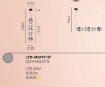 Immagine di Lampadario Design Vetro Sfumato Led 40w 3000k Kemet Fan Europe Per Tavolo Pranzo