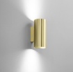 Immagine di Applique Oro Per Interni Cilindro Metallo Biemissione GU10 Duduk Fan