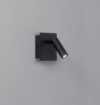 Immagine di Applique A Parete Luce Led 3000k Orientabile Nero Per Camera Da Letto Dickens Fan