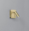Immagine di Applique Oro Per Comodini Con Faretto Led Orientabile 3000k Dickens Fan