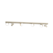 Immagine di Lampada Da Soffitto Binario Fisso 115cm Sabbia Con 6 Faretti Led Orientabili Gx53 Edra Top Light