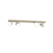 Immagine di Plafoniera Illuminazione A Binario 70cm Sabbia Con 4 Faretti Orientabili Led Gx53 Edra Top Light