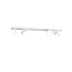 Immagine di Plafoniera Barra Con 4 Faretti Orientabili 70cm Bianco Led Gx53 Edra Top Light