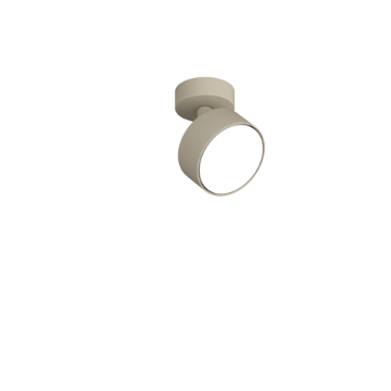 Immagine di Faretto Orientabile Sabbia Spot Led Gx53 Da Parete Soffitto Edra Top Light