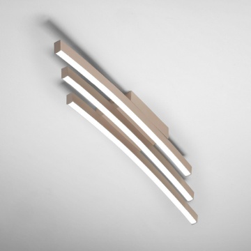 Immagine di Plafoniera Bow Vivida 80cm Bacchette Led 36w Switch 3000k-4000k