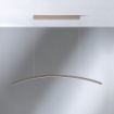 Immagine di Sospensione Curva Da Tavolo Moderna Led 30w Switch 3000k-4000k Bow Vivida